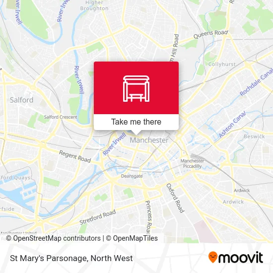 St Mary's Parsonage map