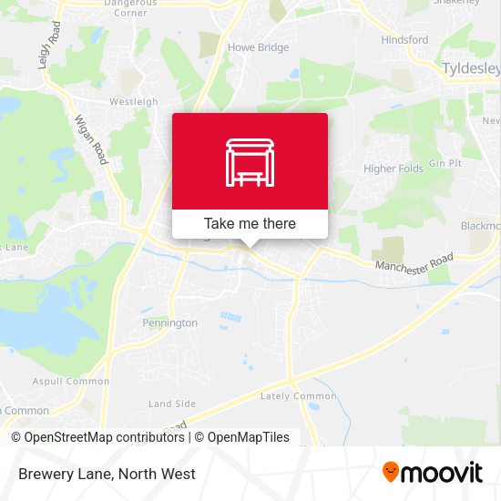 Brewery Lane map