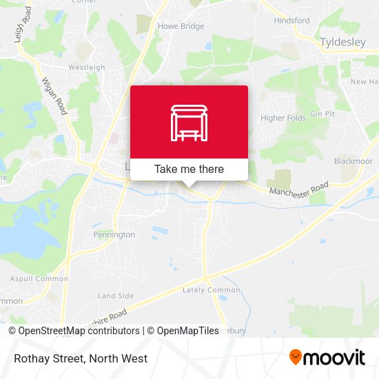 Rothay Street map