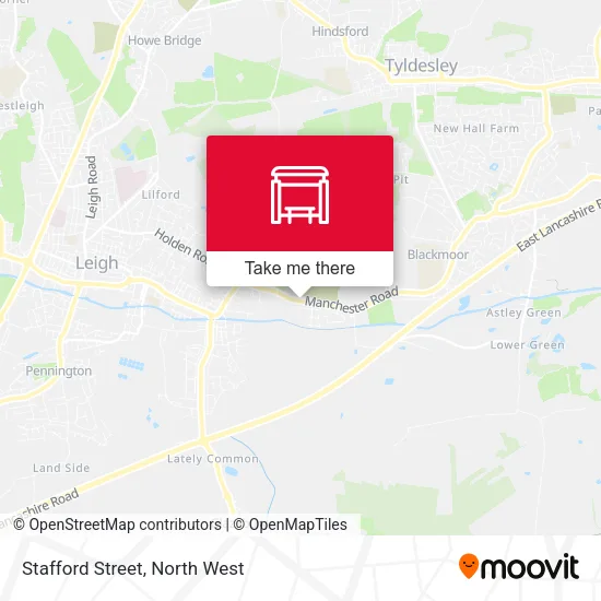 Stafford Street map