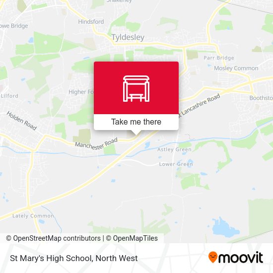 St Mary's High School map