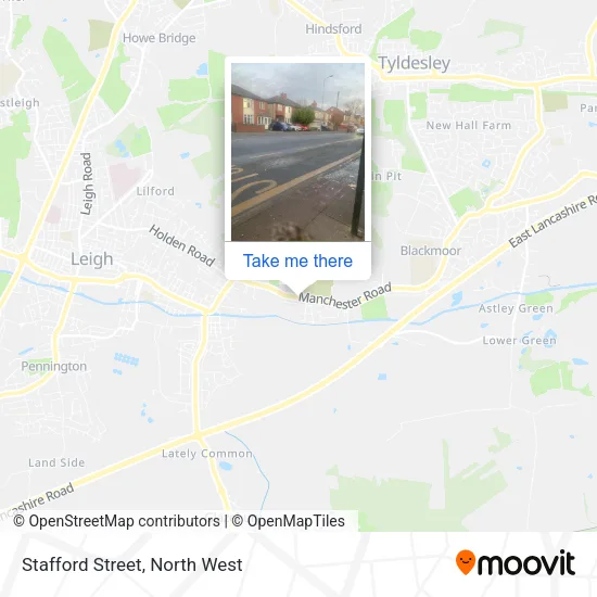 Stafford Street map