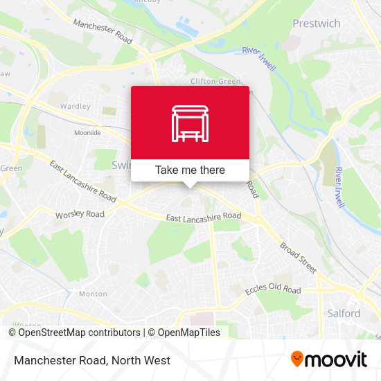Manchester Road map