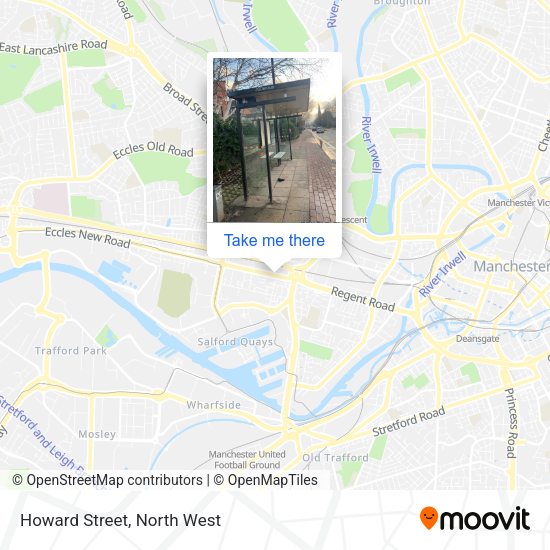 Howard Street map