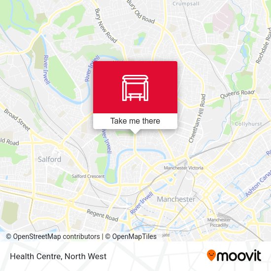 Health Centre map