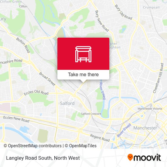 Langley Road South map