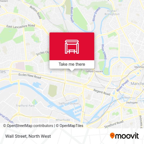 Wall Street map
