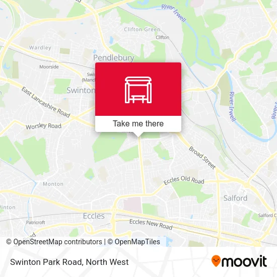 Swinton Park Road map