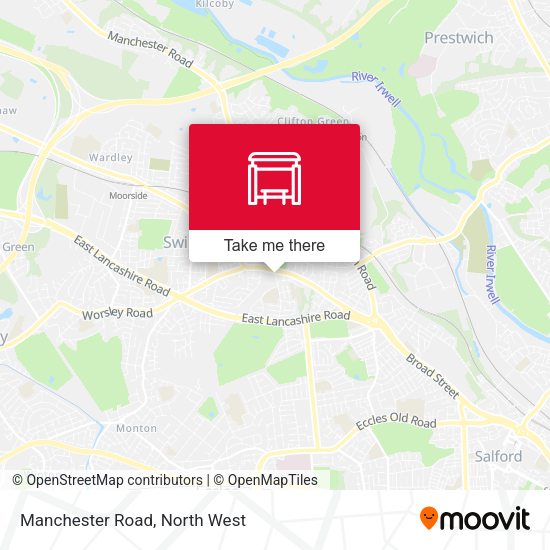 Manchester Road map