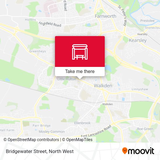 Bridgewater Street map