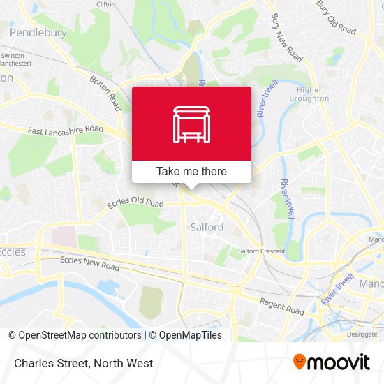 Charles Street map