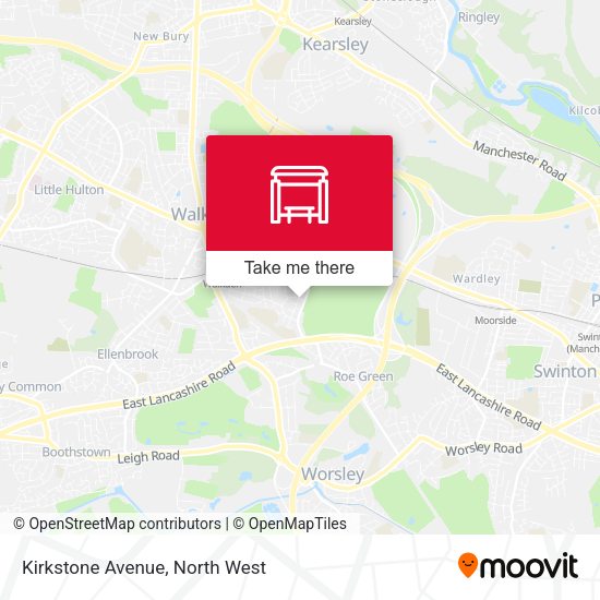 Kirkstone Avenue map