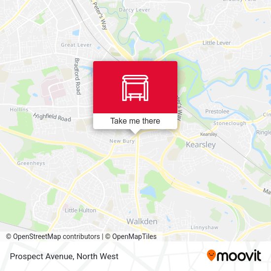 Prospect Avenue map