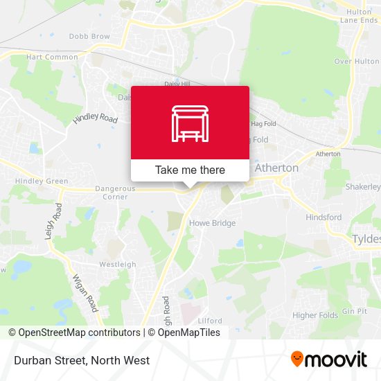 Durban Street map