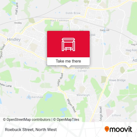 Roebuck Street map