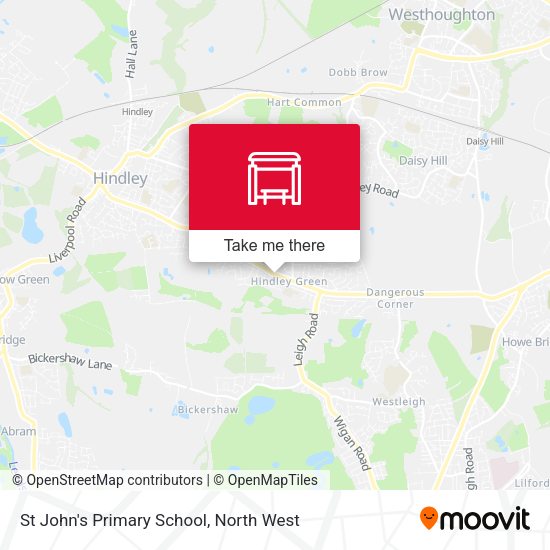 St John's Primary School map
