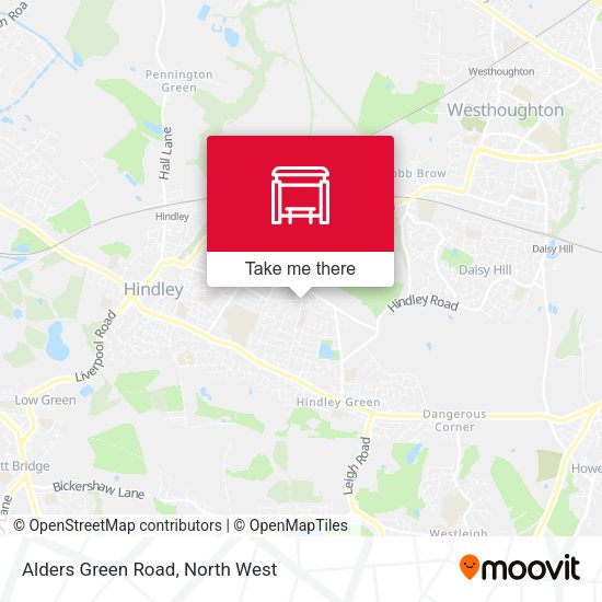 Alders Green Road map
