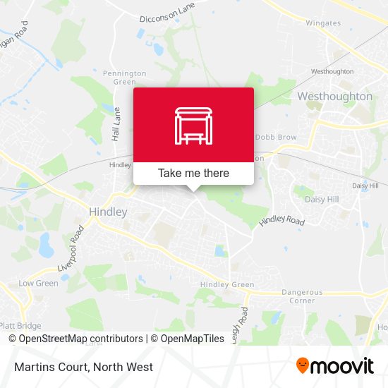 Martins Court map