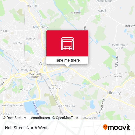 Holt Street map