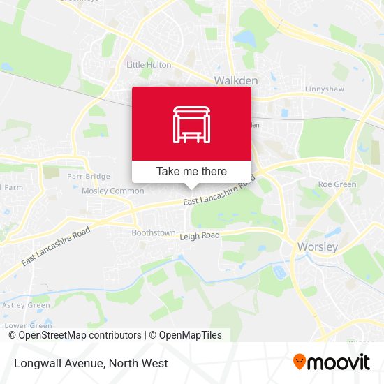 Longwall Avenue map