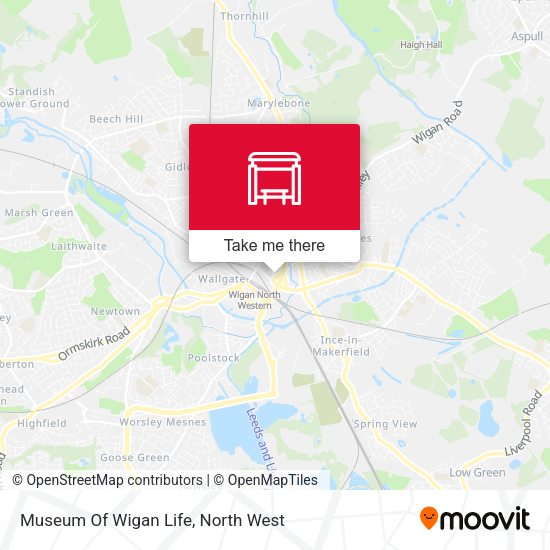 Museum Of Wigan Life map