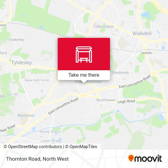 Thornton Road map