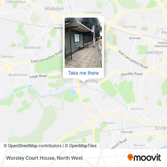 Worsley Court House map