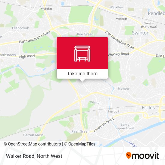 Walker Road map