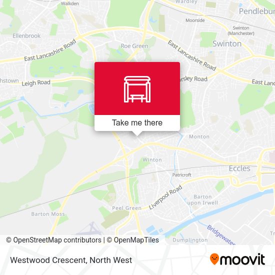 Westwood Crescent map