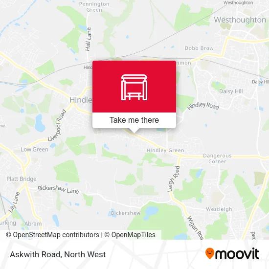 Askwith Road map