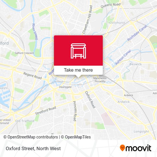 Oxford Street map