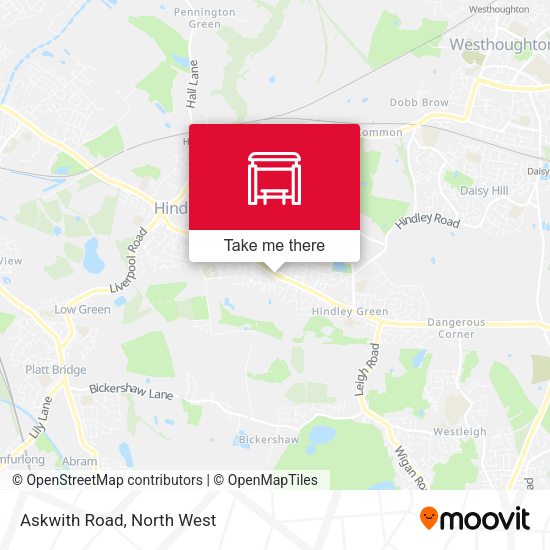 Askwith Road map