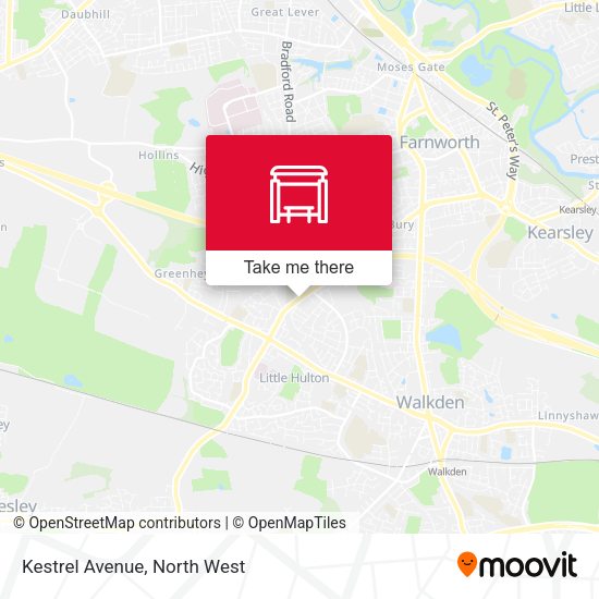 Kestrel Avenue map