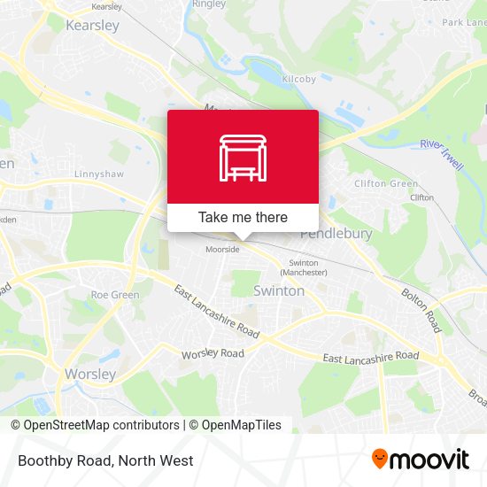 Boothby Road map