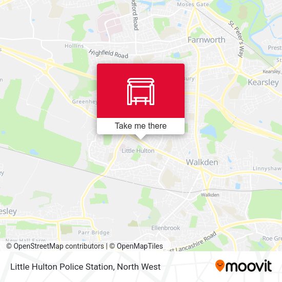 Little Hulton Police Station map