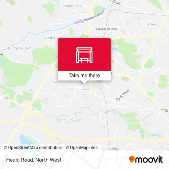 Heald Road map