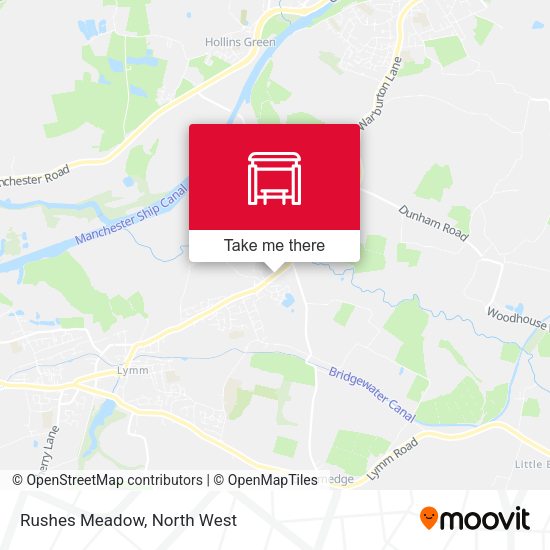 Rushes Meadow map