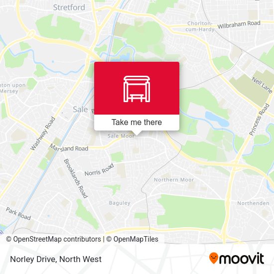 Norley Drive map