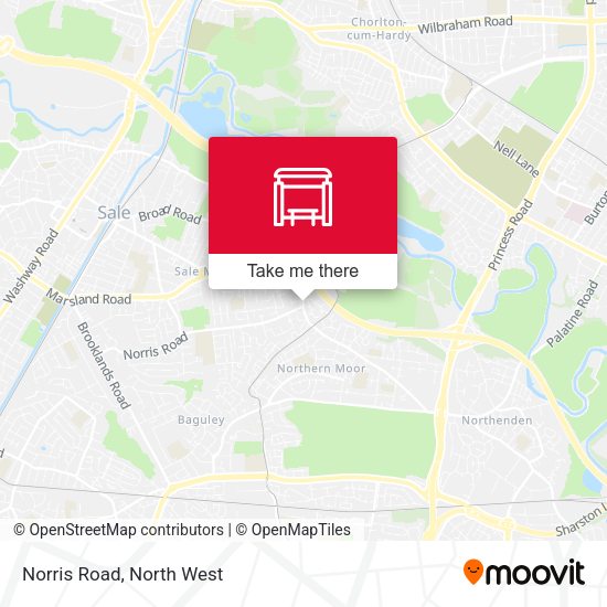 Norris Road map