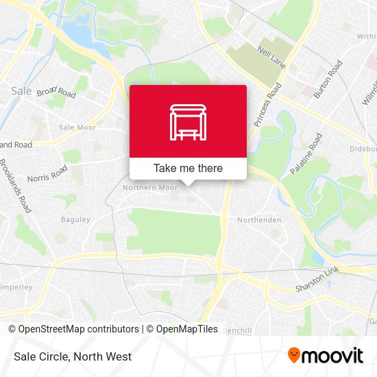 Sale Circle map