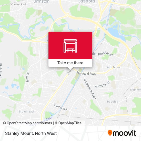 Stanley Mount map