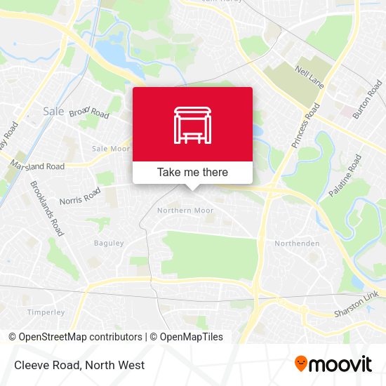 Cleeve Road map