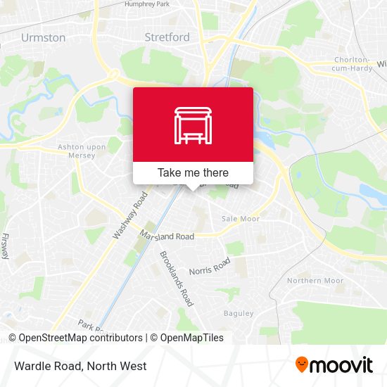 Wardle Road map