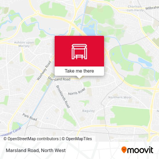 Marsland Road map