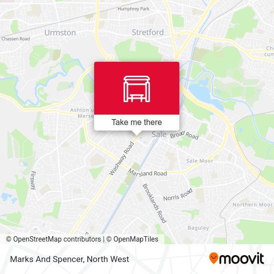 Marks And Spencer map