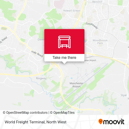 World Freight Terminal map