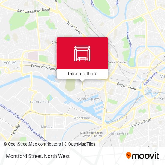 Montford Street map