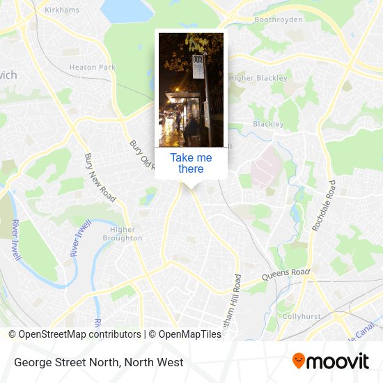 George Street North map