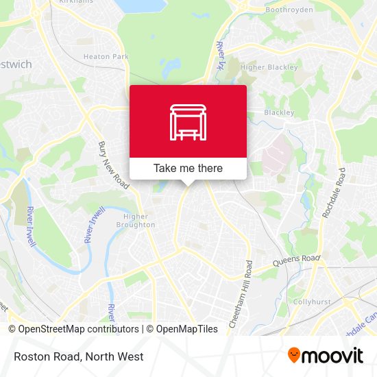 Roston Road map