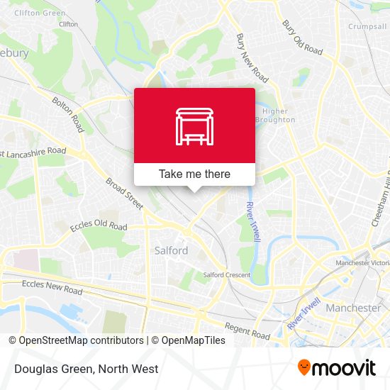 Douglas Green map